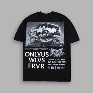 SEED OF DARCNESS "PREMIUM" OVERSIZED UNISEX TEE IN BLACK
